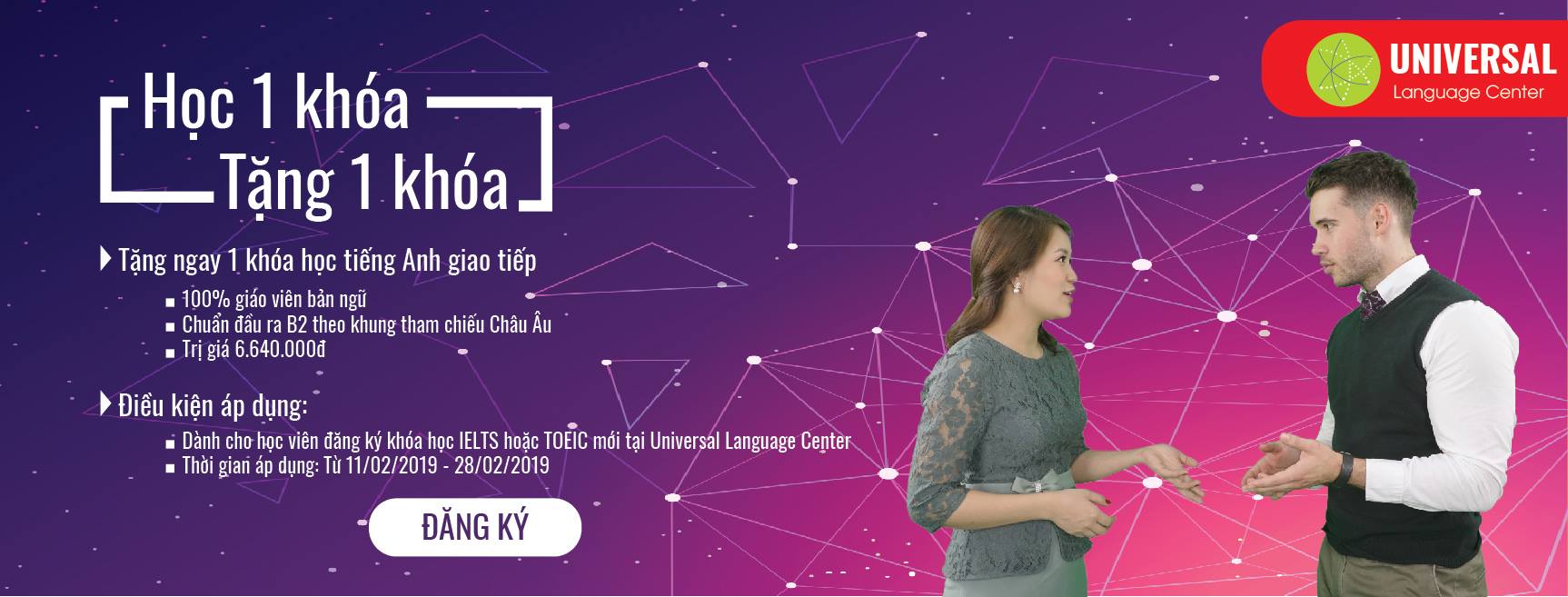 tiếng Anh giao tiếp, tiếng Anh giao tiếp Universal Language Center